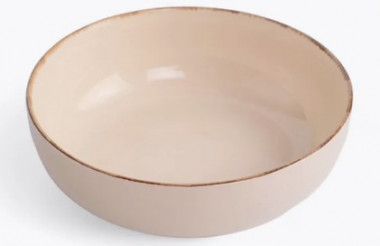 Тарелка суповая DAILY бежевый 18см &mdash; Posudio