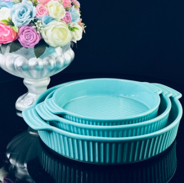 Глубокое блюдо для запекания 30,5см в под.уп.(х12)Фарфор  205-845 — Posudio