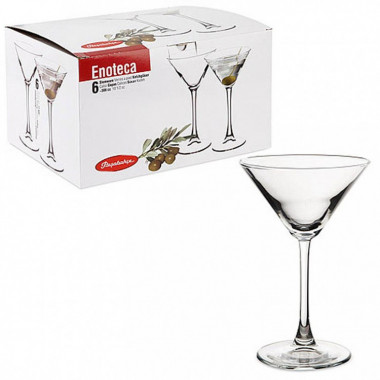 Набор бокалов для мартини 6 шт  215 мл Pasabahce Enoteca 440061B &mdash; Posudio