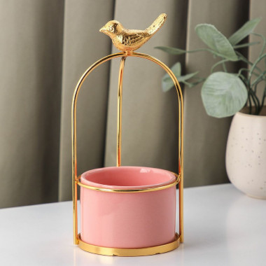 Конфетница "Нюд.Птичка" 220 мл, 9х20,5 см &mdash; Posudio