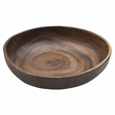 Салатник меламиновый  37.5*37.5*9см,  P.L. Аfrican wood 2 &mdash; Posudio