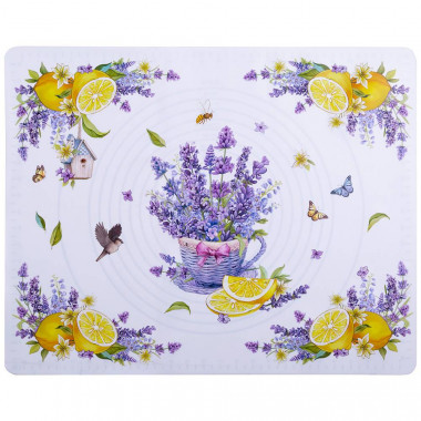КОВРИК ДЛЯ РАСКАТКИ ТЕСТА 50*39 СМ &mdash; Posudio