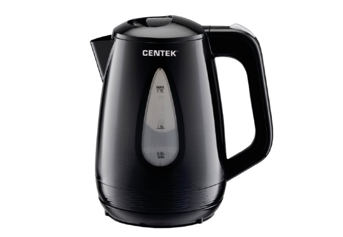 Чайник Cеntek  CT-0048 черн  2200Вт  1,8л фото 1 — Posudio
