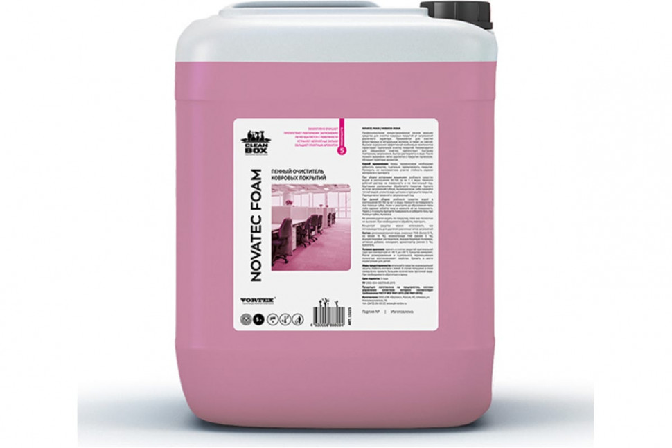NOVATEC FOAM пенный очиститель ковровых покрытий 1л. фото 1 — Posudio
