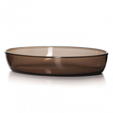 Посуда для СВЧ овальная 350*240 мм Borcam True Colors 59074BR — Posudio