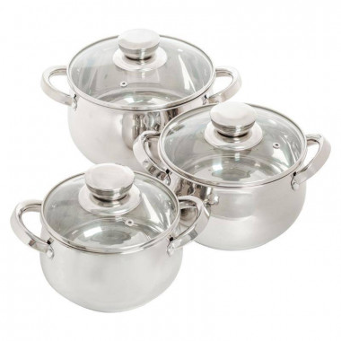 Набор посуды 6пр (2,1л+2,9+3.9л), Mayer&amp;Boch 25152 &mdash; Posudio