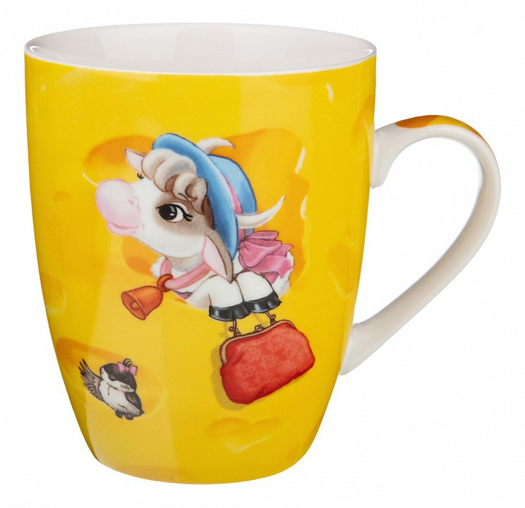 Кружка  "Коровки" 400мл. фото 1 &mdash; Posudio