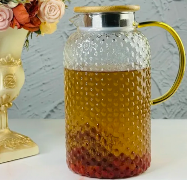 Чайник/графин 1850 мл в под.уп.(х24)Стекло 160-250 — Posudio