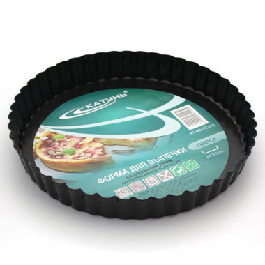 Форма д/выпечки 24*3,5см [ПИРОГ] со съемным дном — Posudio