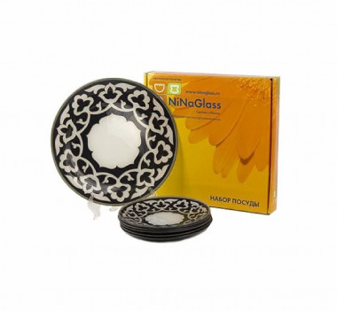 Набор тарелок 7пр NinaGlass Пахтагуль 4840161627 — Posudio