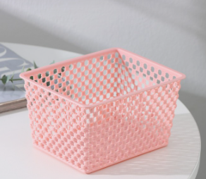 Корзина для хранения «Баскет», пластик, 14.5×11.5×8 см, МИКС &mdash; Posudio