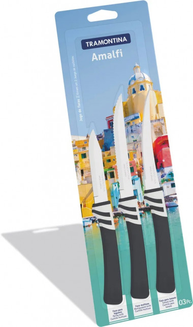 Набор ножей 3пр. Amalfi &mdash; Posudio