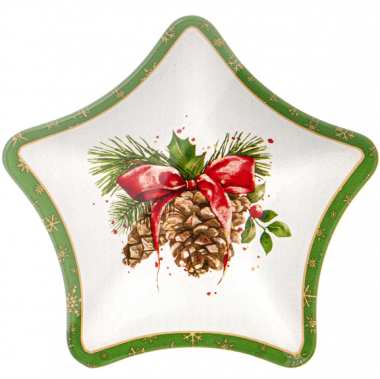САЛАТНИК КОЛЛЕКЦИЯ "РОЖДЕСТВЕНСКАЯ СКАЗКА" 15см. 198-381 &mdash; Posudio
