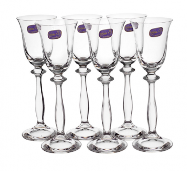 Рюмка 60мл (6шт) Crystal Bohemia Angela 40600/60 &mdash; Posudio