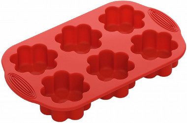 Форма для 6 конических маффинов цветок Nadoba Mila NAD762015 — Posudio