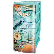 Комод №6 "ВОЯЖ" с рисунком &mdash; Posudio