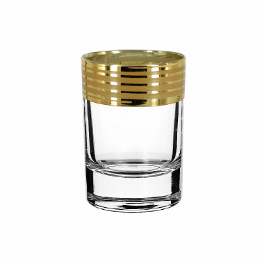 Набор стопок 6шт  с рис.&quot;Иллюзия&quot; (Гусь Хрустальный) EAV65-837 — Posudio