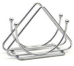 Салфетница сталь серебр &mdash; Posudio