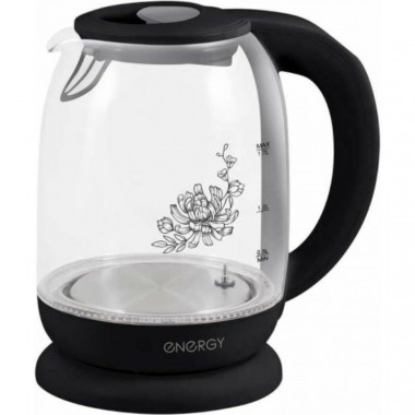 Чайник ENERGY E-286Т (1.7л) стекло, пластик, металл &mdash; Posudio