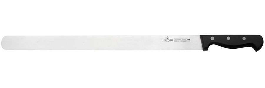 Нож для шаурмы без зубцов Luxstahl Master кт073 фото 1 — Posudio