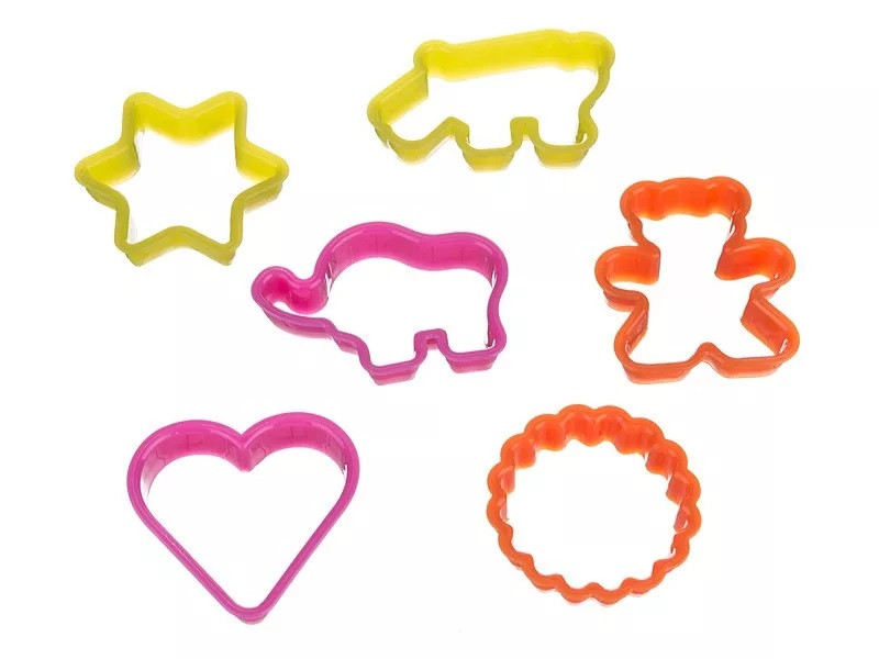 Набор форм д/приготовления печенья 6шт фото 1 — Posudio