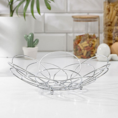 Ваза для фруктов 28.5х28.5х8.5 см — Posudio