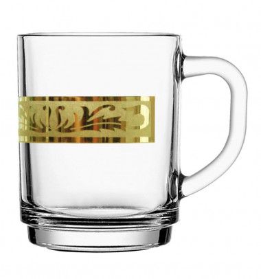 Набор кружек "Русский узор" 2шт (Гусь Хрусталь) EAV49-5029 &mdash; Posudio