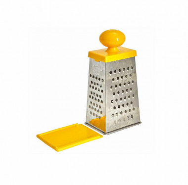 Терка универс.4-гр.пласт. ручка с дозат. сырное наполнение — Posudio