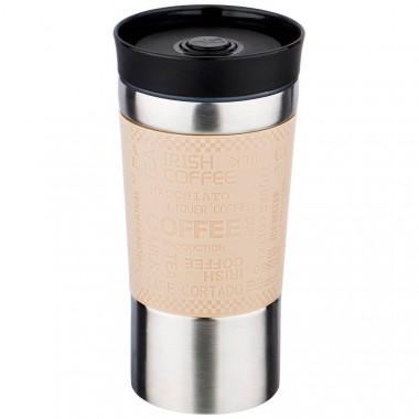 Термокружка с кружкой-стопером 380мл &mdash; Posudio