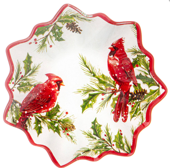 САЛАТНИК КОЛЛЕКЦИЯ "РОЖДЕСТВЕНСКАЯ СКАЗКА" 15см. 198-388 фото 1 &mdash; Posudio