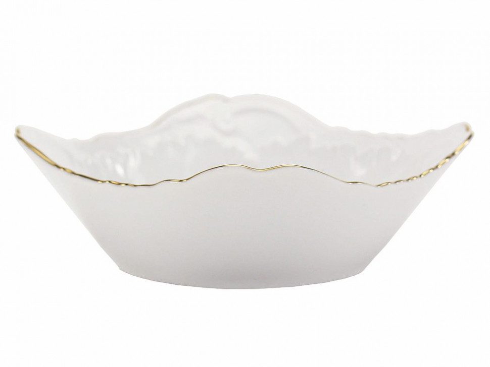 Салатница прямоугольная 14см Cmielow Rococo gold 0033410 3604 фото 1 — Posudio