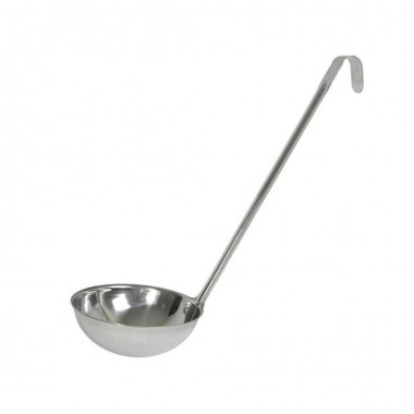 Половник 500мл 35см цельнотян. нерж.сталь длина ручки 35см. — Posudio