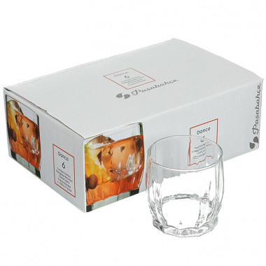 Набор стаканов ДАНС 6 шт. 230 мл (сок) в п/уп. — Posudio