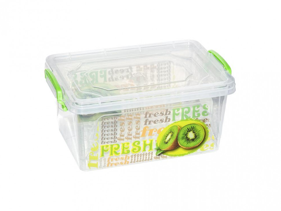 Контейнер "Fresh Box" 8л с рисунком фото 1 — Posudio