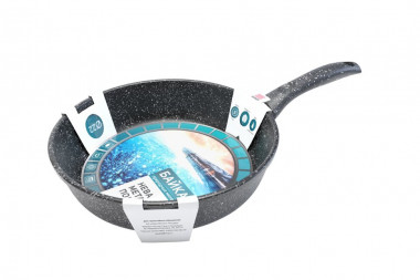 Сковорода &quot;Байкал&quot;, литая, Ø22, Нева-Металл, 2522 — Posudio