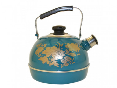 Чайник 3,5л конс.бирюз. дек олимп — Posudio