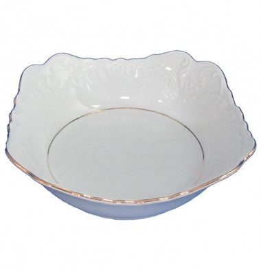 Салатница прямоугольная 17см Cmielow Rococo gold 0033510 3604 — Posudio