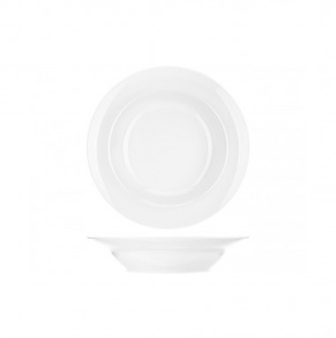 Тарелка глубокая  240мм.ф.653 "ИДИЛЛИЯ" белье &mdash; Posudio