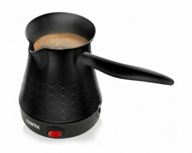 Турка электр. Centek CT-1097черн. 1000вт 200мл. — Posudio