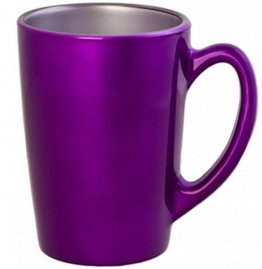 Кружка ФЛЭШИ КОЛОРС фиолетовая  320мл — Posudio