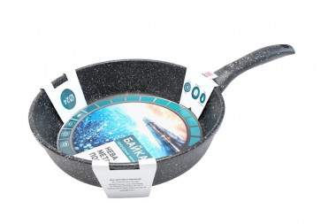 Сковорода "Байкал", литая, Ø24, Нева-Металл, 2524 &mdash; Posudio