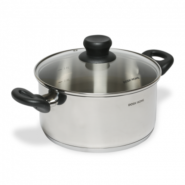 Кастрюля с крышкой 22см 4л TAURUS, 200405 — Posudio