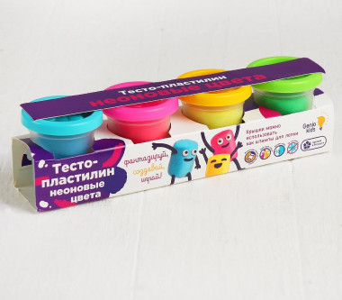 Тесто-пластилин, неоновые цвета &mdash; Posudio