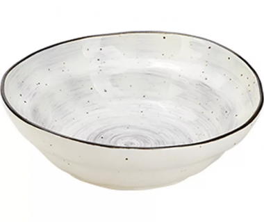 Салатник Пастораль 22см серый &mdash; Posudio