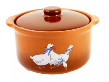 Горшок-сотейник 1,5л.&quot;Гуси&quot; — Posudio