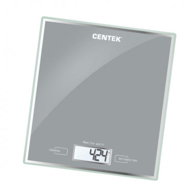 Весы кухон. Centek CT-2462 Серебристый 5кг. — Posudio