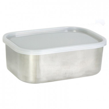 Миска квадр. с крышкой 18,5см. 1,4л. — Posudio