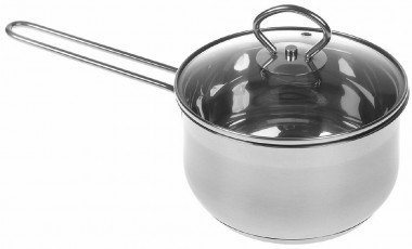 Ковш 1,9л(16*9,5cм.) стекл. крышка"Hitt Flammkuchen", 07215 &mdash; Posudio