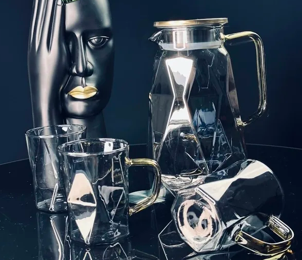 Набор графин 1700мл и 6 стаканов в под.уп.(х8) 160-259 фото 1 — Posudio