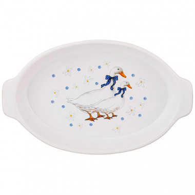 Блюдо для слоеных салатов  "Чешский гусь" &mdash; Posudio